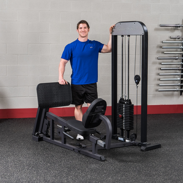 Body Solid Pro Select Beinpresse-Waden Kombi GLP-STK