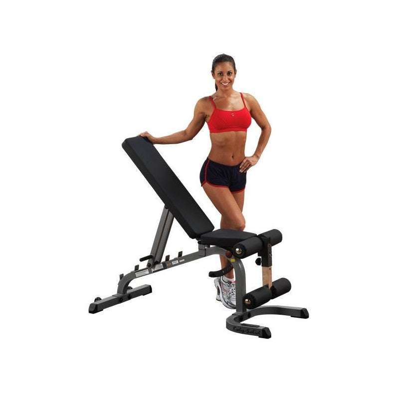 Set-Angebot - Body Solid Trainingsbank GFID31B mit Langhantelablage Core 2.0