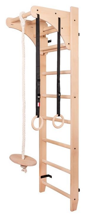 BenchK Turnzubehör Buche zu Sprossenwand (A204/A076)