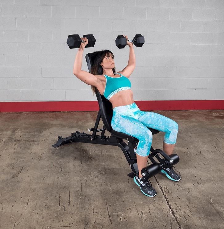 Body Solid Pro Club Line Universalbank mit Fussrolle SFID425