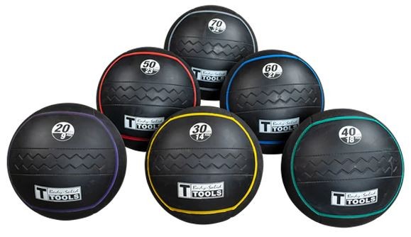 Body Solid Heavy Rubber Ball 9-32kg (BSTHRG)