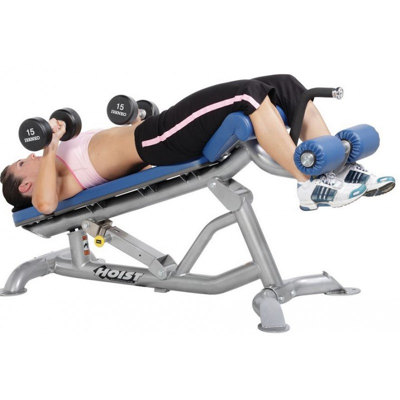Hoist Fitness Super Adjustable Flat/Decline Bench (CF-3162)