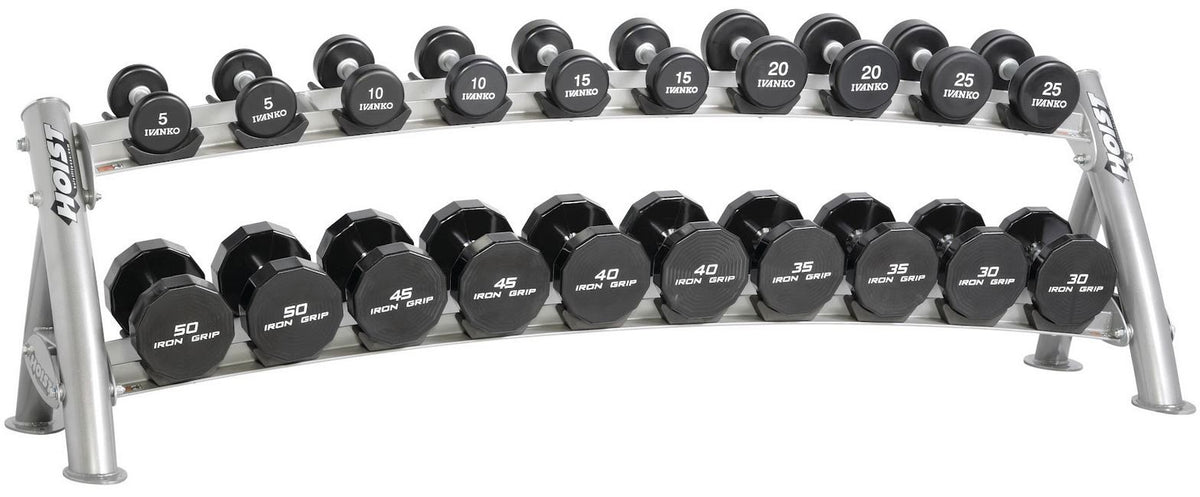 Hoist Fitness Horizontal Dumbell Rack für 10 Paar KH (CF-3461-2)