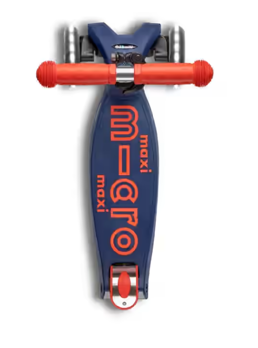 Micro Maxi Micro Deluxe Foldable LED Navy Red (MMD133)