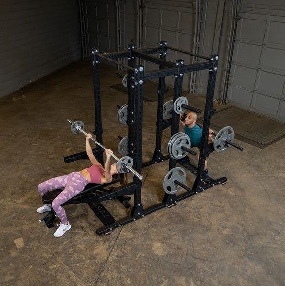 Body Solid PRO Club Line Commercial Double Half Rack (SPR500DBL)