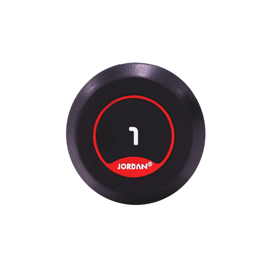 Jordan Kurzhanteln gummiert von 1-10kg in 1kg-Schritten (JTFDSRN2)