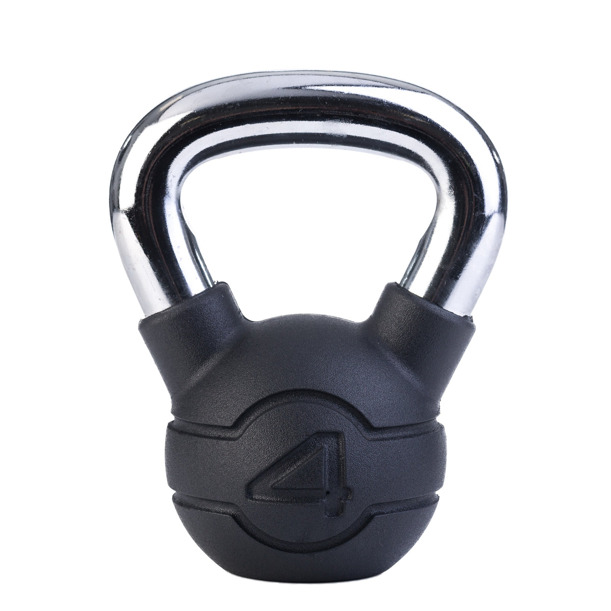 Jordan Premium Kettlebells gummiert mit Chromgriff 4-24kg (JTKBRC3)