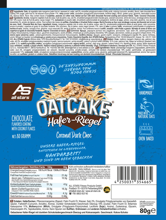 All Stars Oatcake Hafer-Riegel 12 x 80g