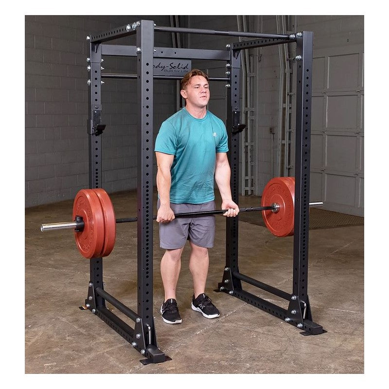 Set-Angebot - Body Solid GPR400 Power Rack + Functional Trainer 2x95kg + Universalbank + 135kg Langhantel-Satz