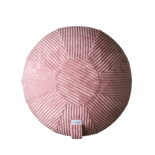 VLUV VLIP Breitcord-Kinder-Sitzball, Rosewood, 50-55cm