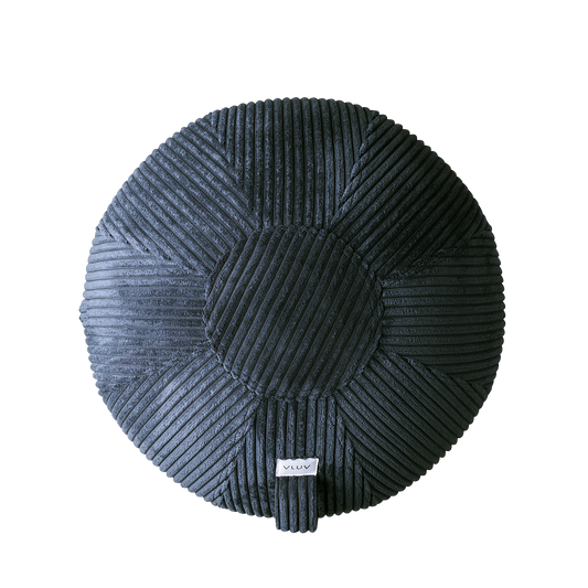 VLUV VLIP Breitcord-Kinder-Sitzball, Navy, 50-55cm