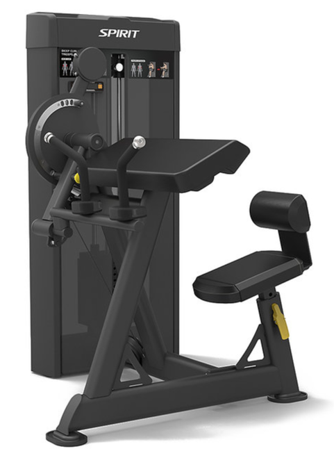 Spirit Fitness Commercial Dual Biceps Curl/ Triceps Extension Doppelfunktionsgerät (SP-4607)