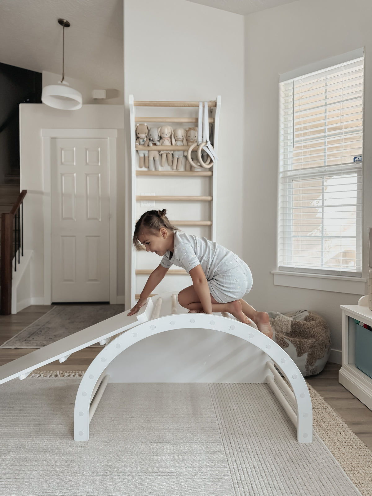 Fitwood Kletterbogen LUOTO II weiss-Birke