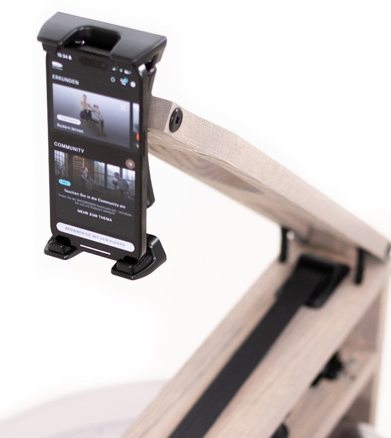 Waterrower Tabletaufsatz für Smartphones und Tablets