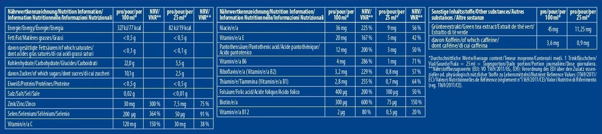 Inkospor Active Multivitamine Trinkgläser 20 x 25ml