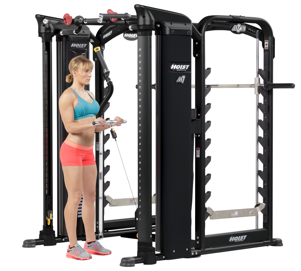 Hoist Fitness Mi7-MB Ensemble - Functional Trainer mit Dual Action Multipresse