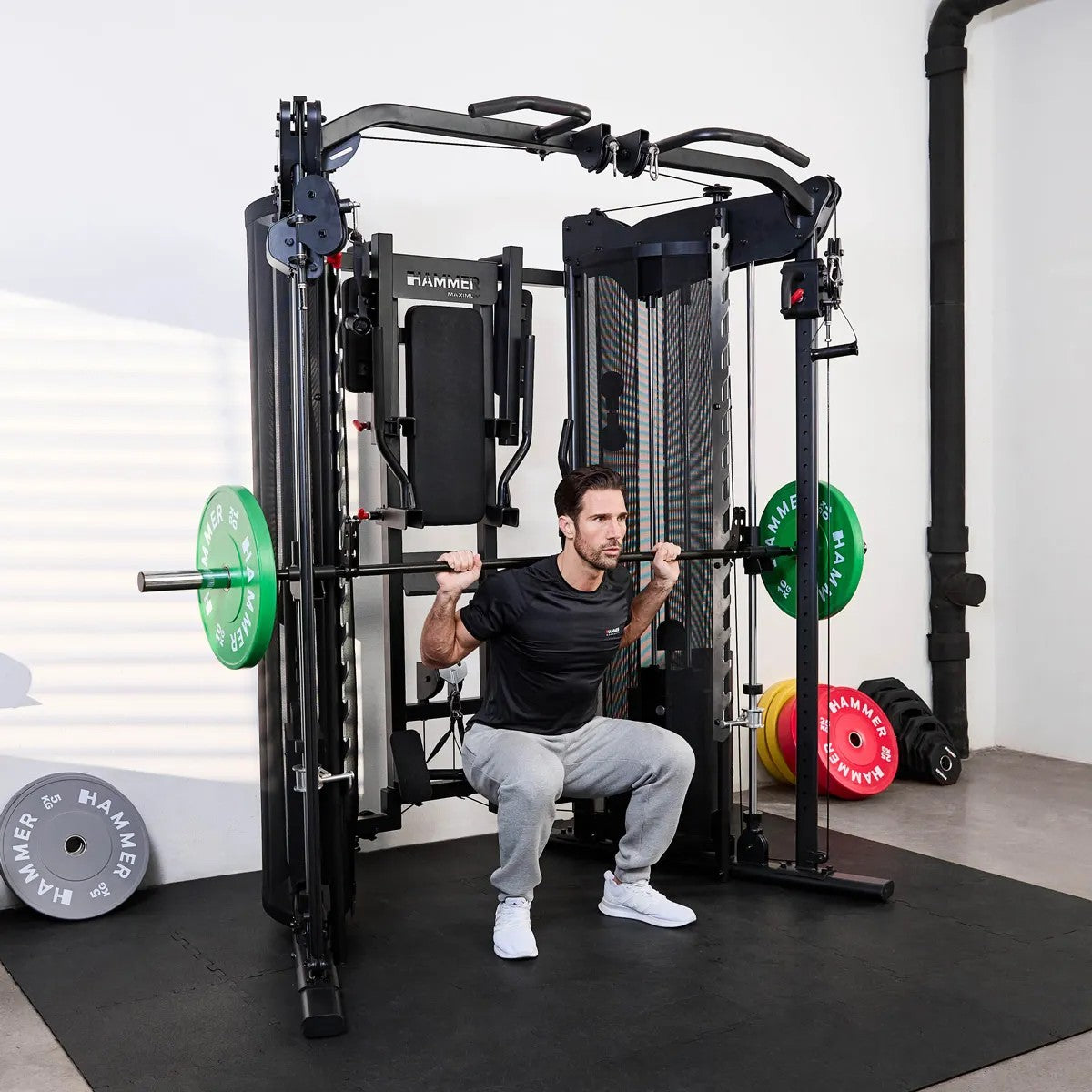 Hammer Functional Trainer und Smith Gym Autark 10.0