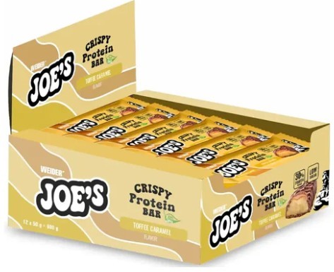 Weider Joe's Crispy Protein Bar 12 x 50g