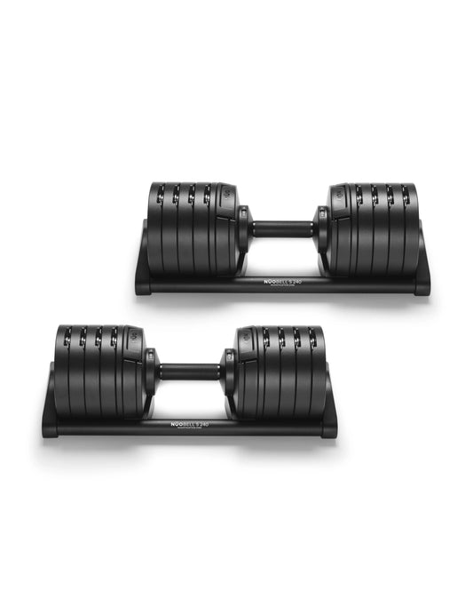NÜOBELL Premium Kurzhanteln 2-40kg "Black Edition" S-Series (NBS240BLA)