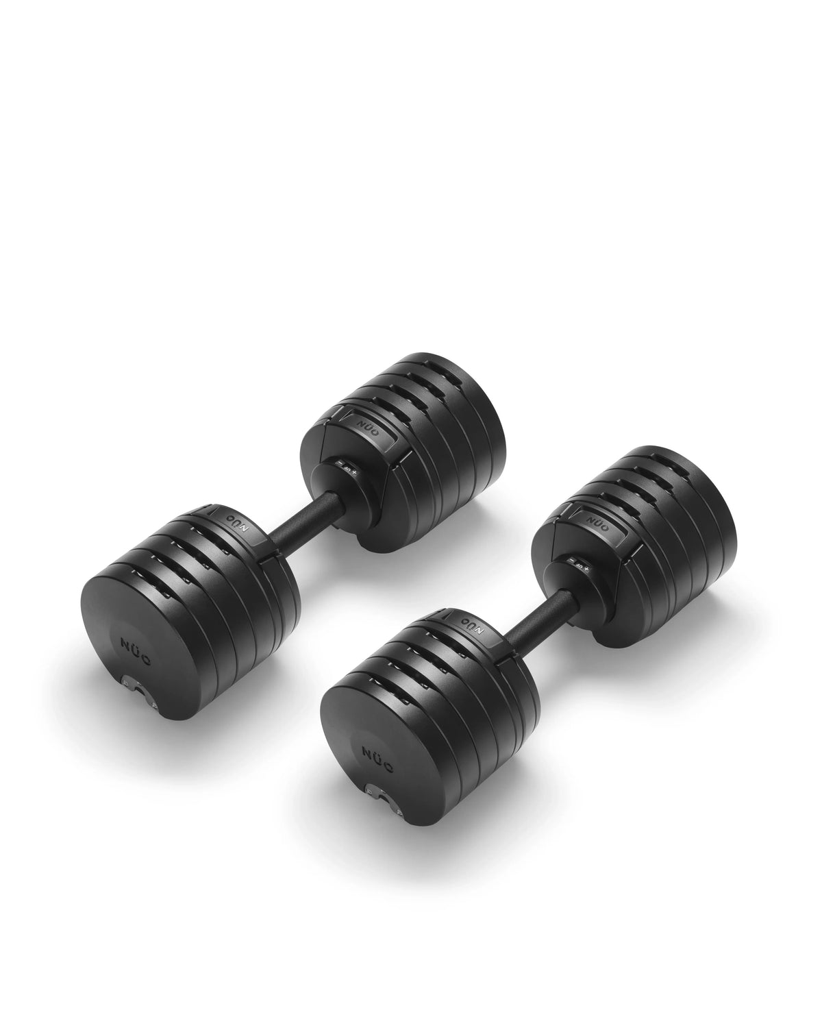 NÜOBELL Premium Kurzhanteln 2-40kg "Black Edition" S-Series (NBS240BLA)