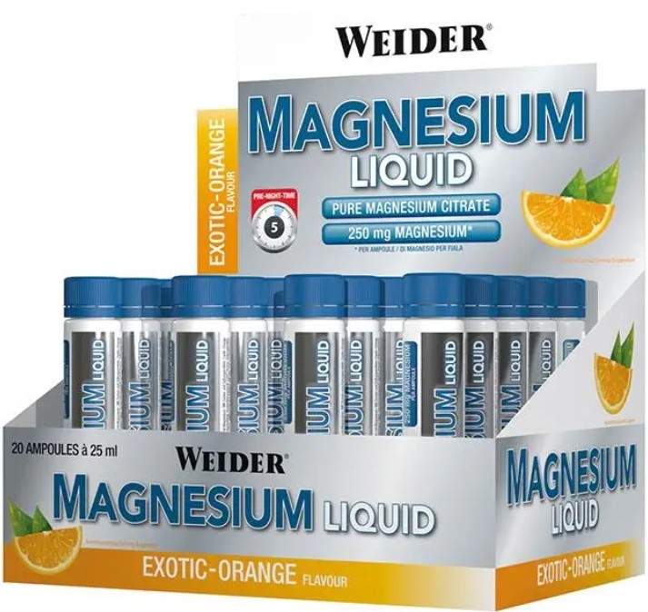 Weider Magnesium Liquid 20 x 25ml