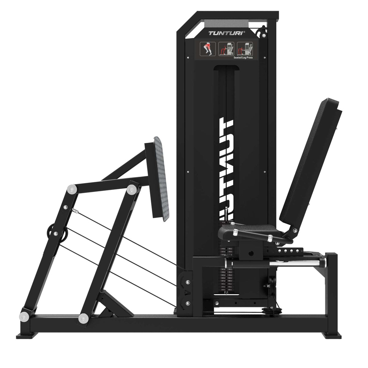 Tunturi Platinum Seated Leg Press - Selectorized