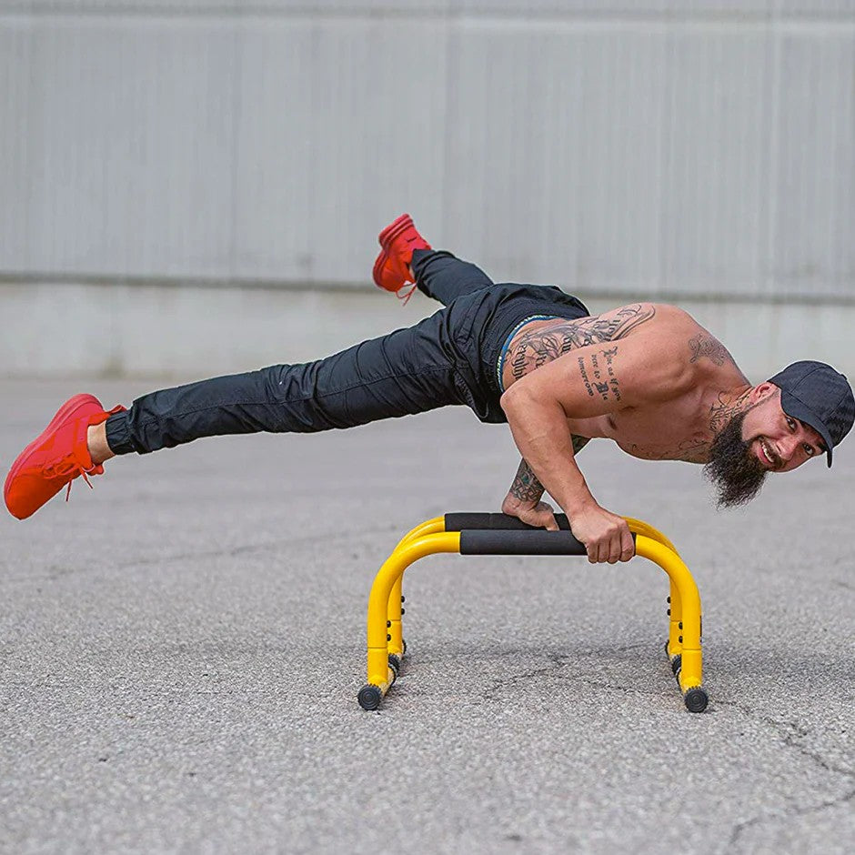 Lebert Fitness Parallettes gelb
