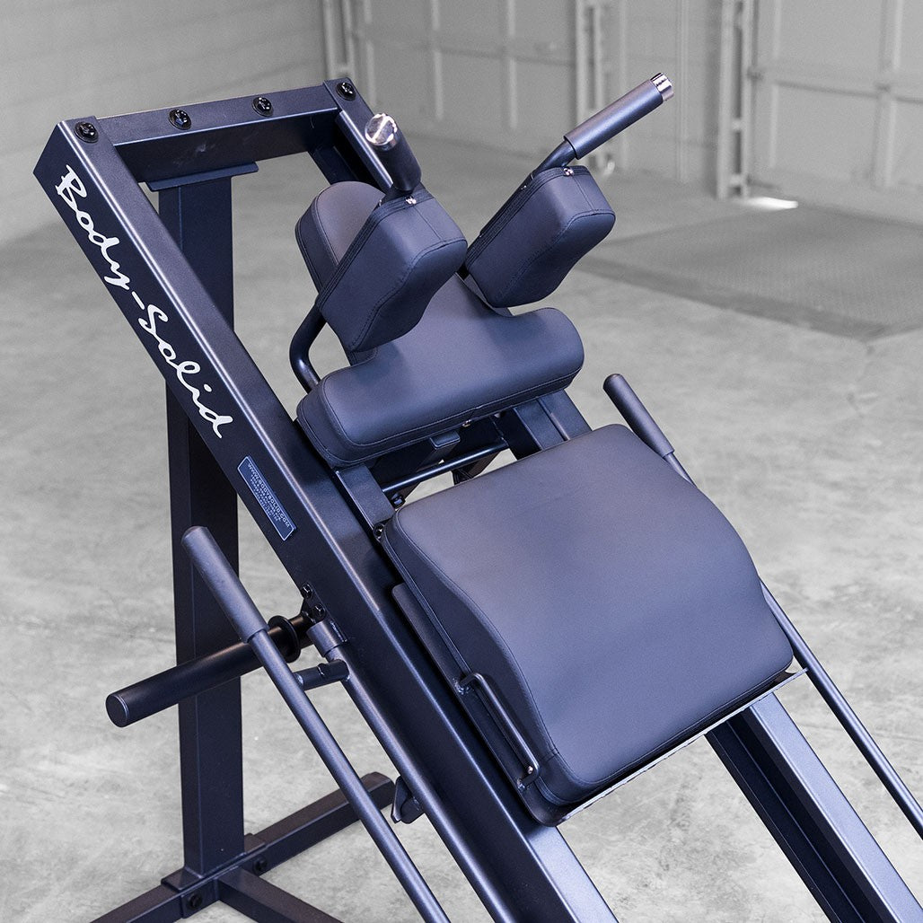 Body Solid Beinpresse-Hack Squat Kombigerät GLPH1100B