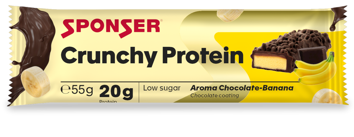 Sponser Crunchy Protein Riegel 15 x 55g