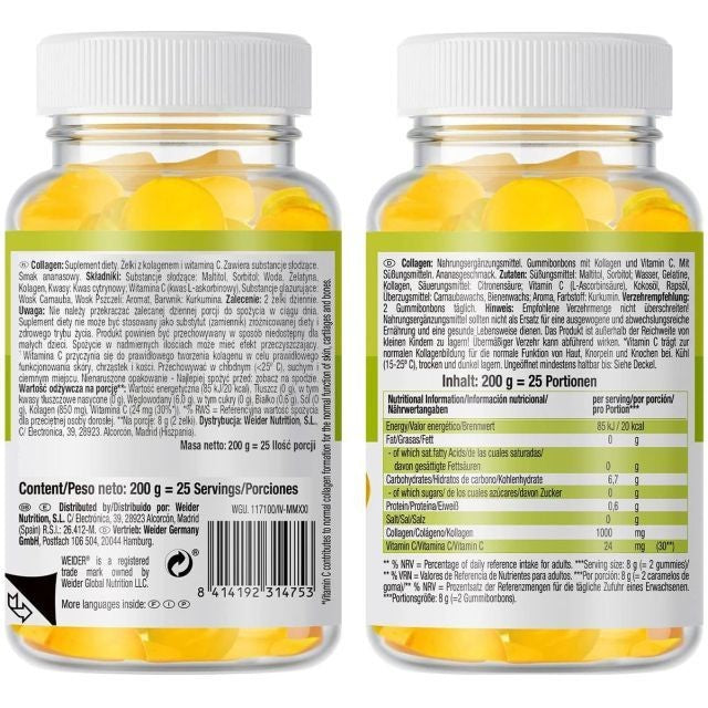 Weider Collagen Gummies 50 Stück