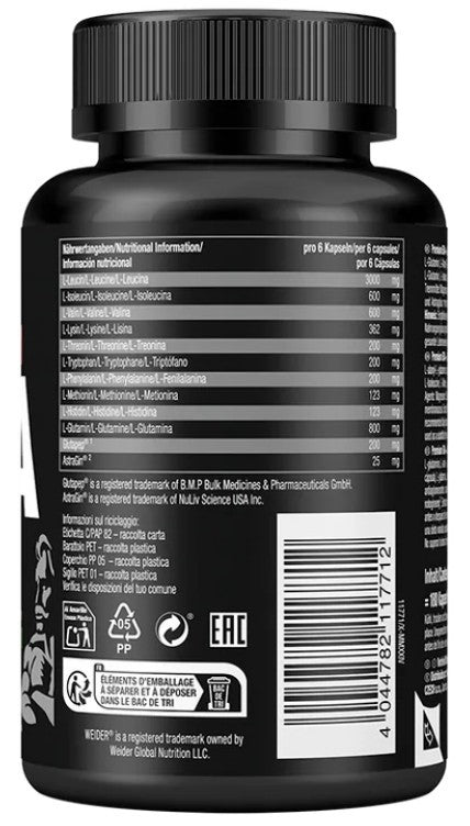 Weider Premium EAA +L-Glutamine 180 Kapseln