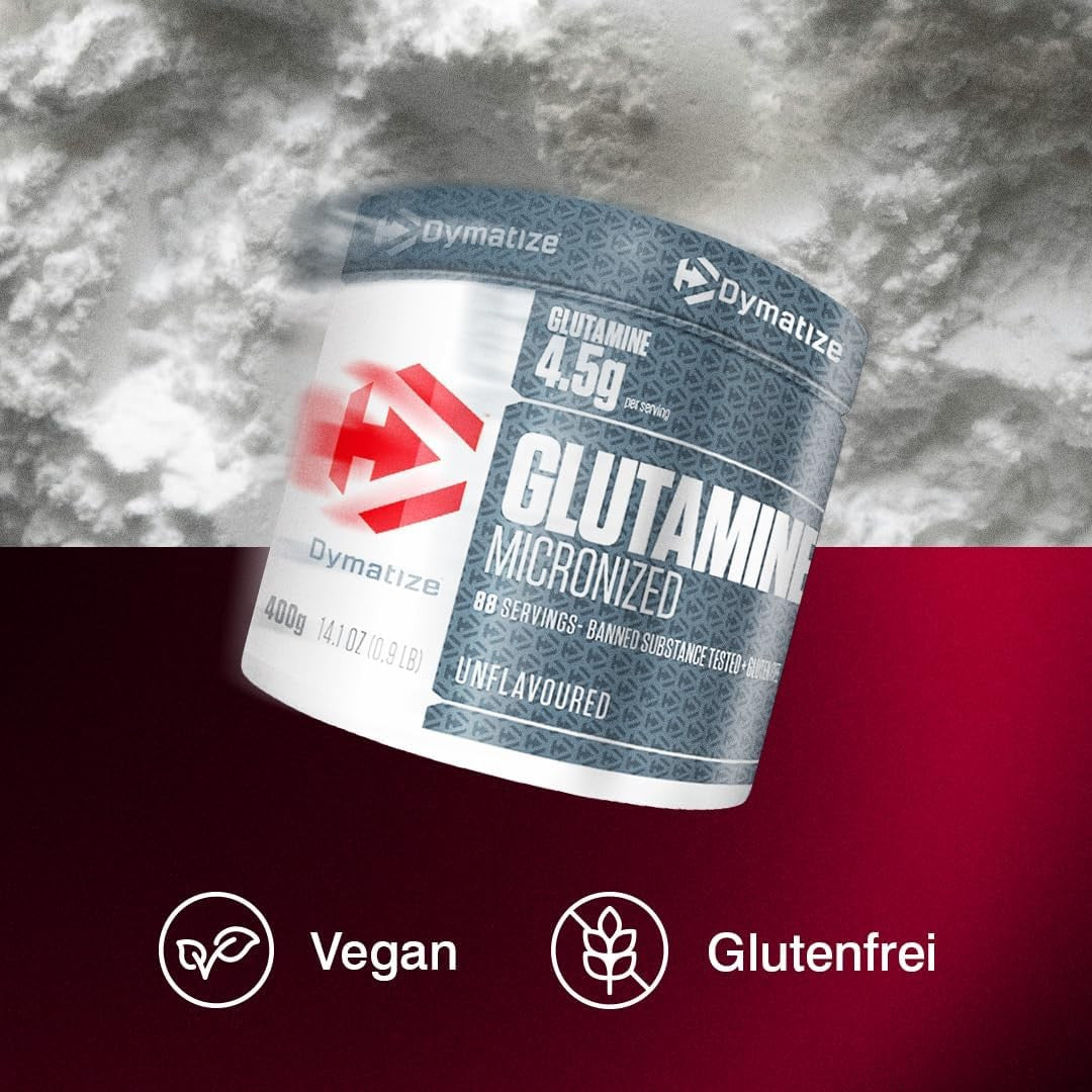 Dymatize Glutamine Micronized 400g Dose