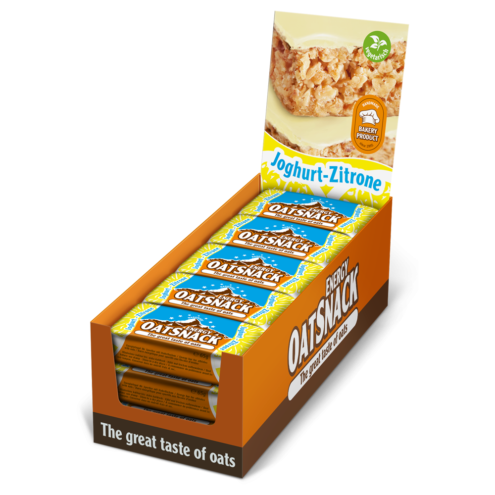 Energy OatSnack Joghurt-Zitrone 15 x 65g