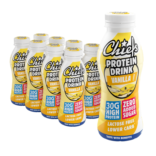 Chiefs Protein Drink Vanilla 8 x 330ml