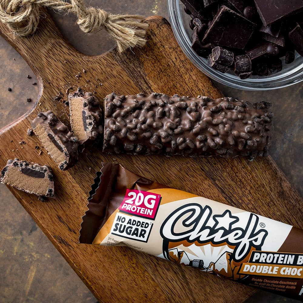 Chiefs Protein Bar Double Choc 12 x 55g