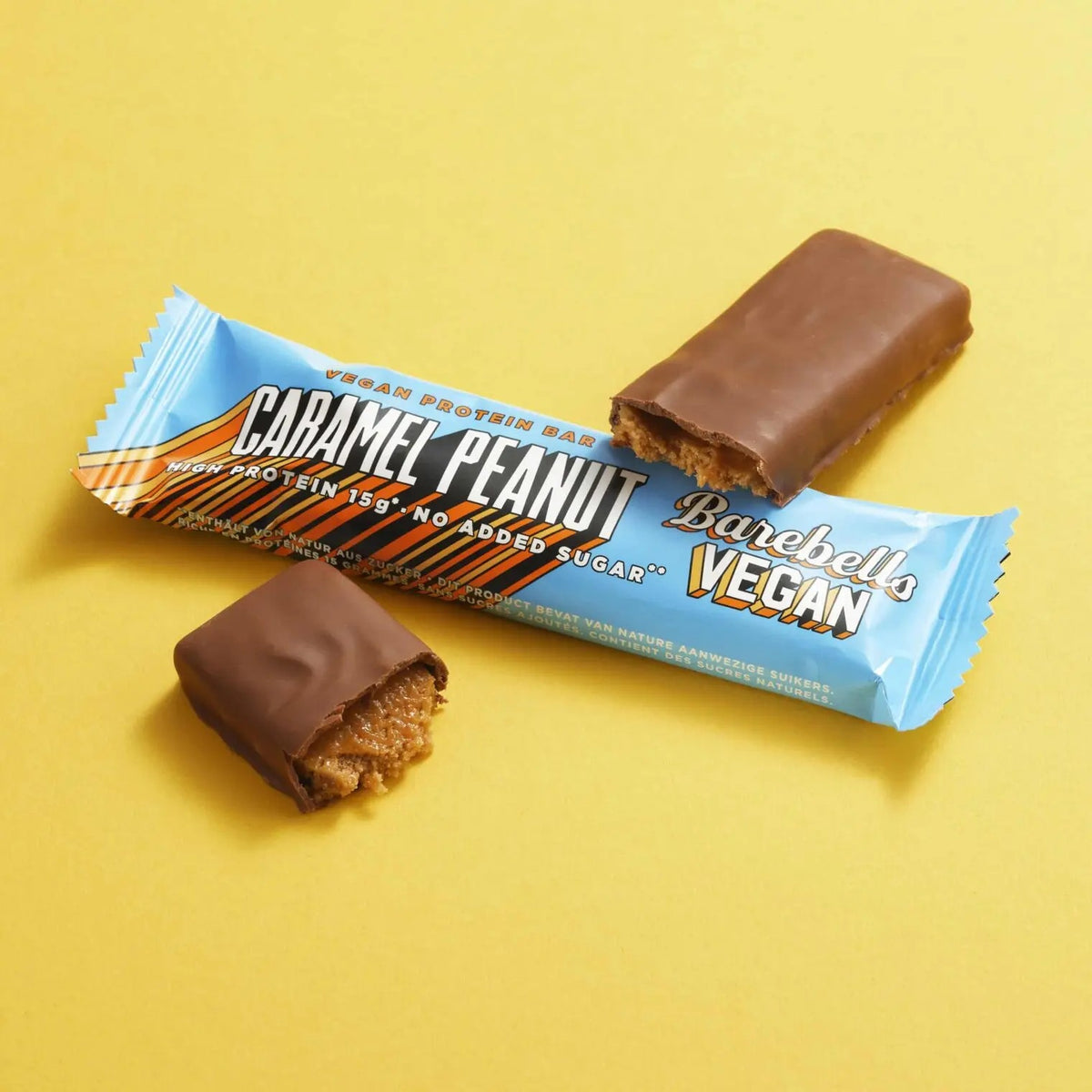 Barebells Vegane Proteinriegel Caramel Peanut 12 x 55g