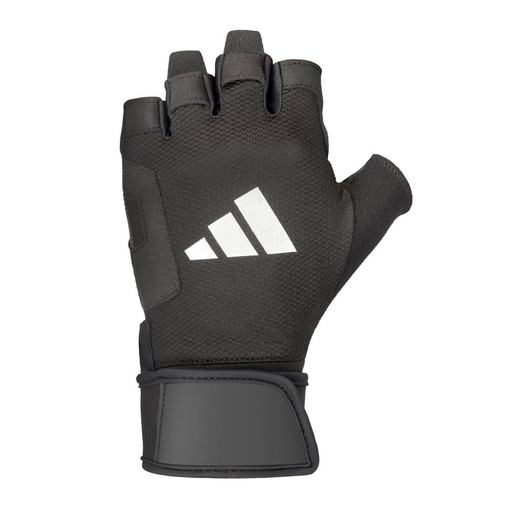 Adidas Strength Trainingshandschuhe, schwarz