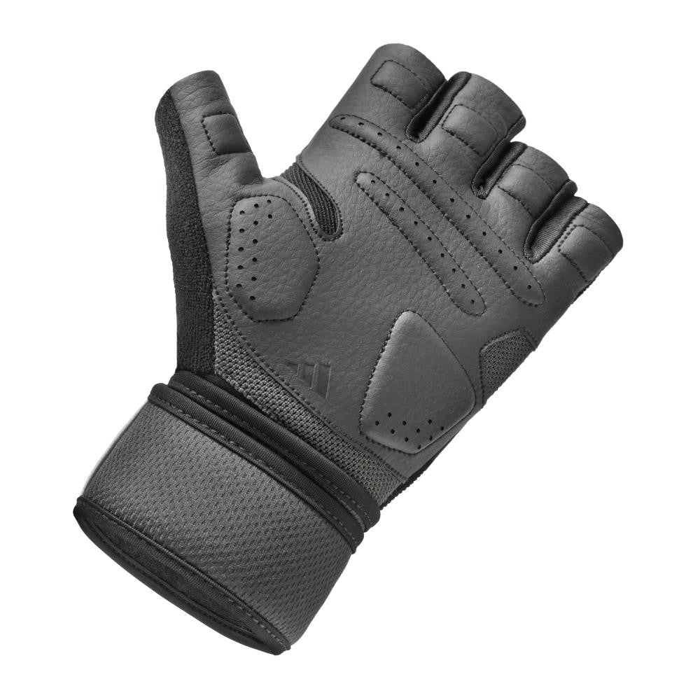 Adidas Trainingshandschuhe mit Handgelenksbandage, schwarz