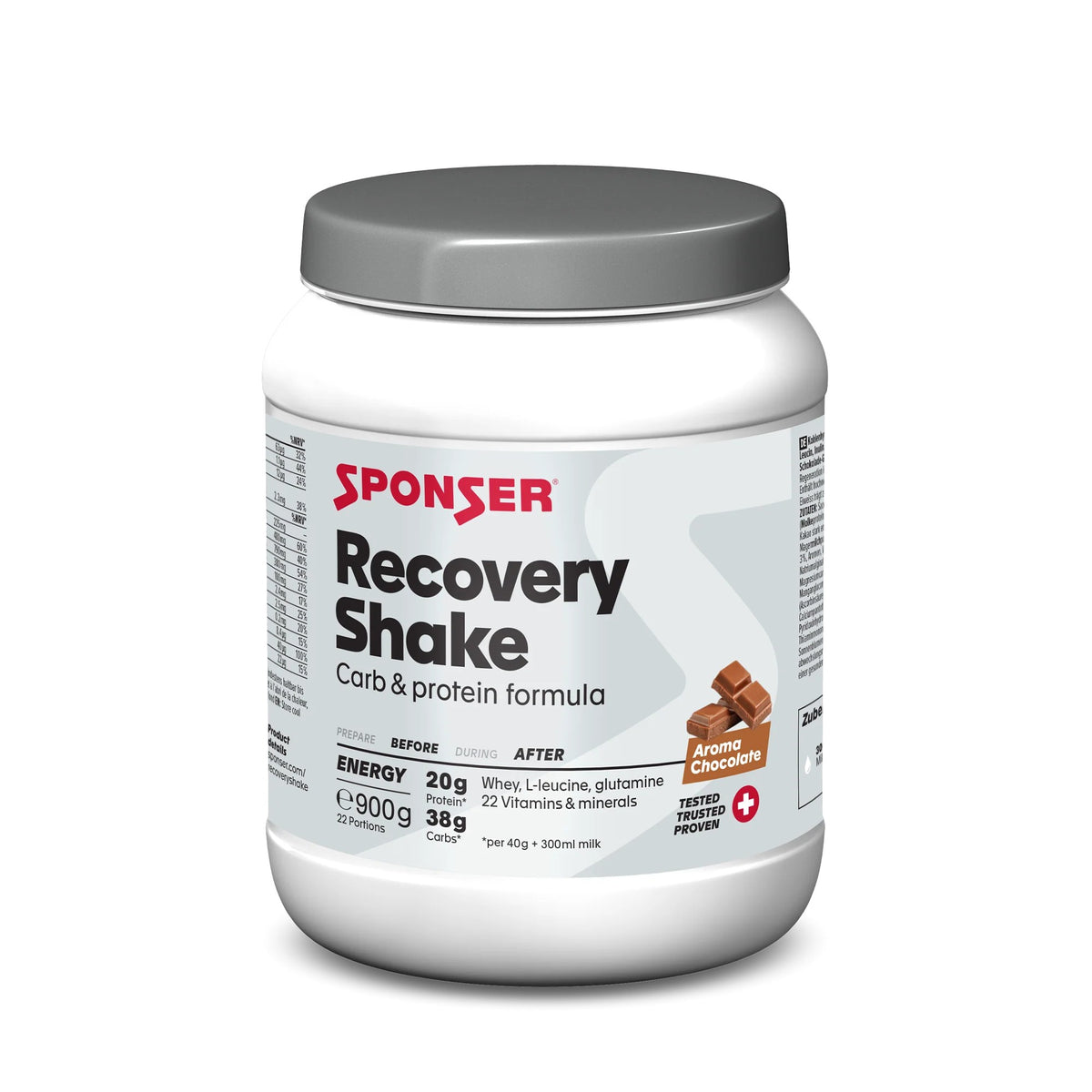 Sponser Recovery Shake 7kg Eimer
