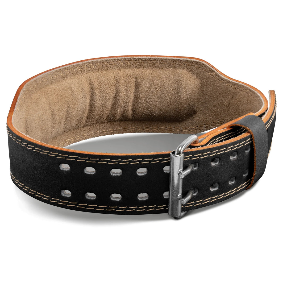 Harbinger 4” Leder Trainingsgürtelgürtel gepolstert