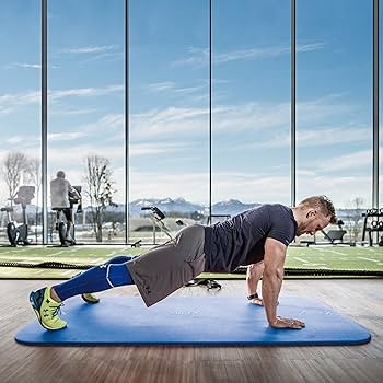 Airex Corona 200 Gymnastikmatte blau - L200 x B100 x D1.5cm