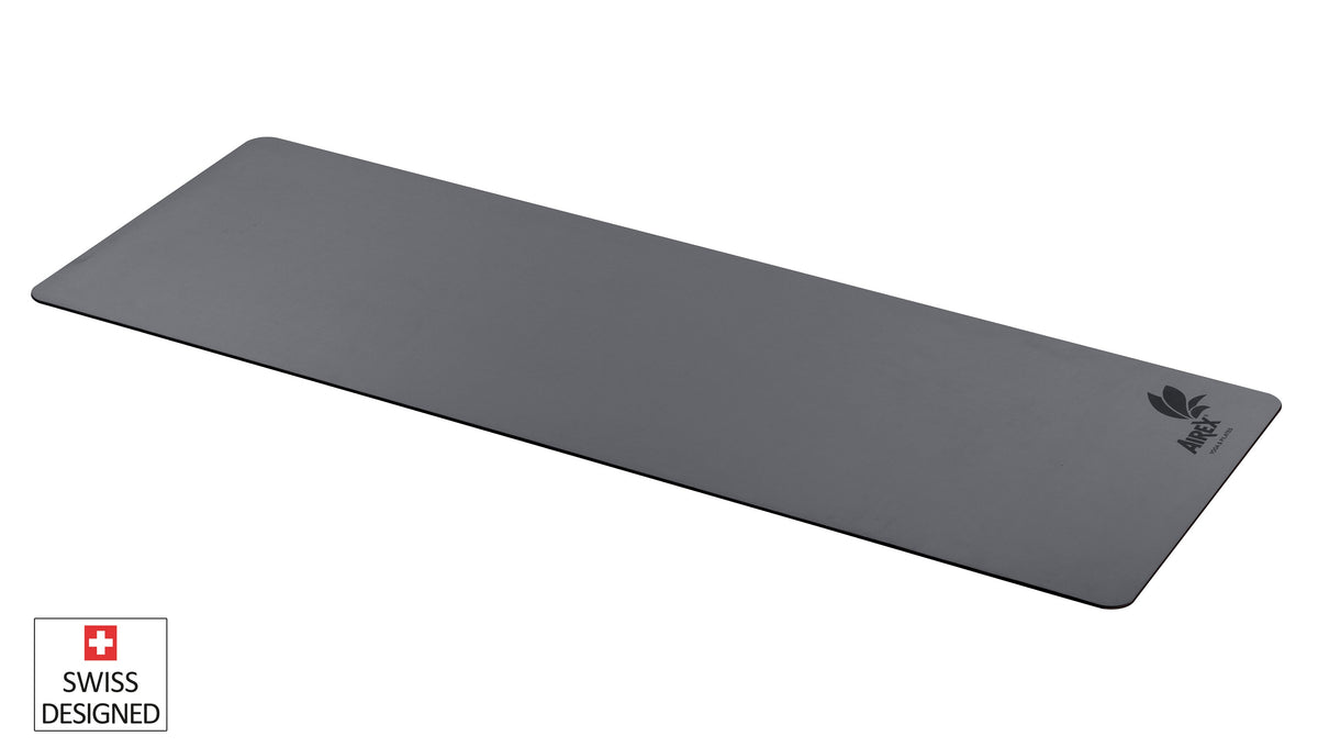 Airex Yogamatte ECO Grip anthrazit - L183 x B61 x D0,4cm