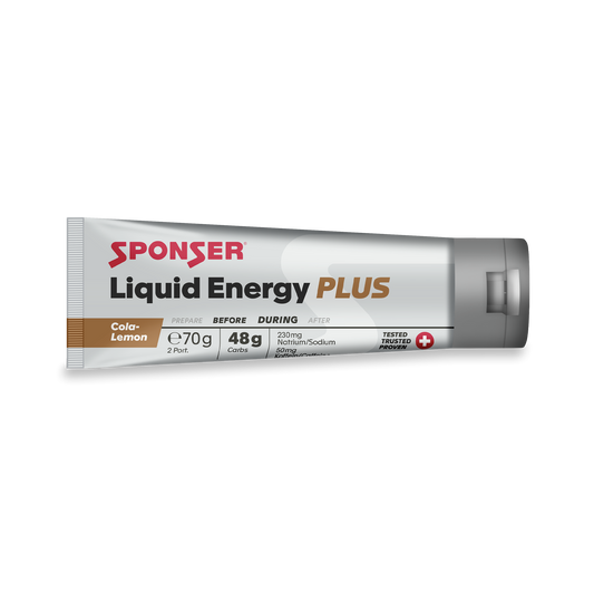 Sponser Liquid Energy Plus Cola-Lemon 18 x 70g Tube