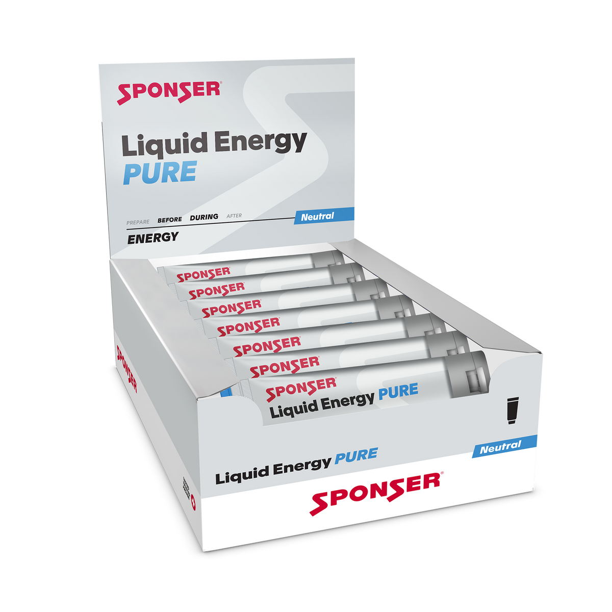Sponser Sponser Liquid Energy Pure 18 x 70g Tube