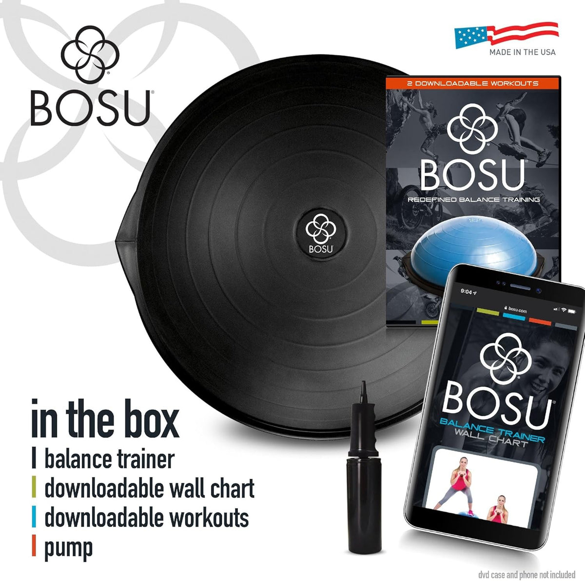 Bosu Balance Trainer Pro schwarz