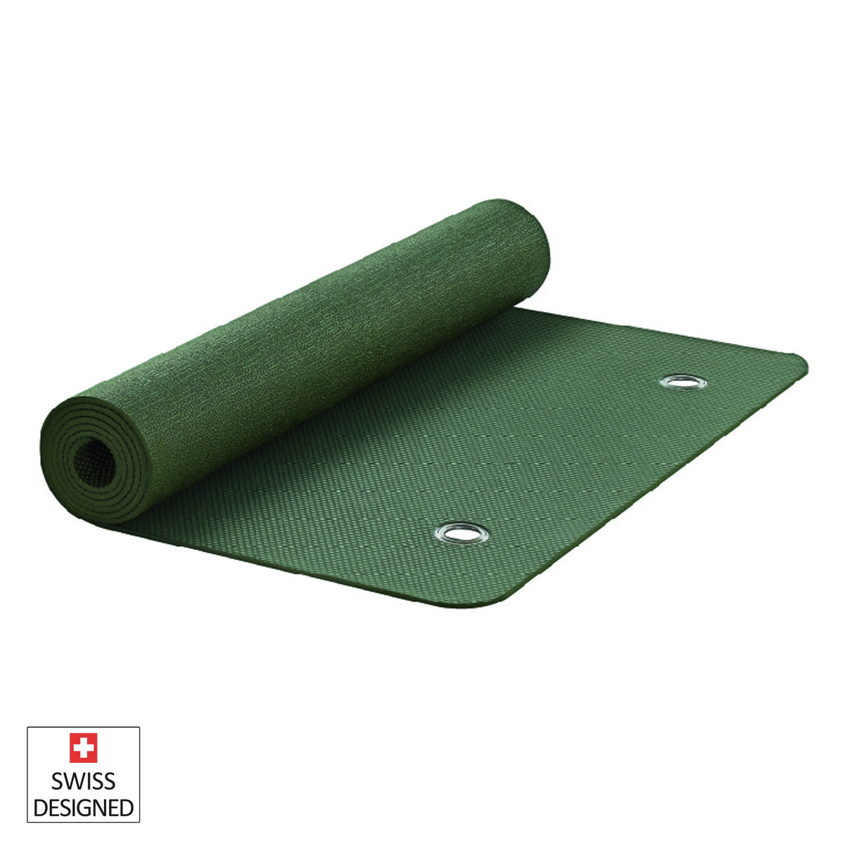 Airex Calyana Start Yoga Studio Trainingsmatte, 185x65x0.5cm, olive