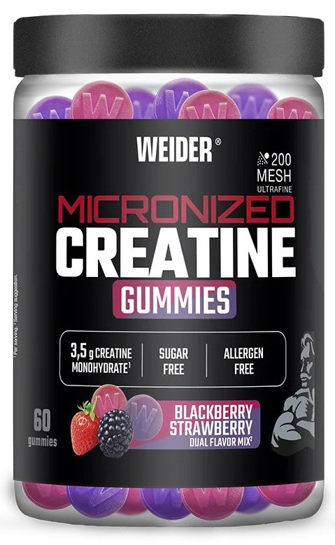 Weider Micronized Creatine Gummies 60 Stück
