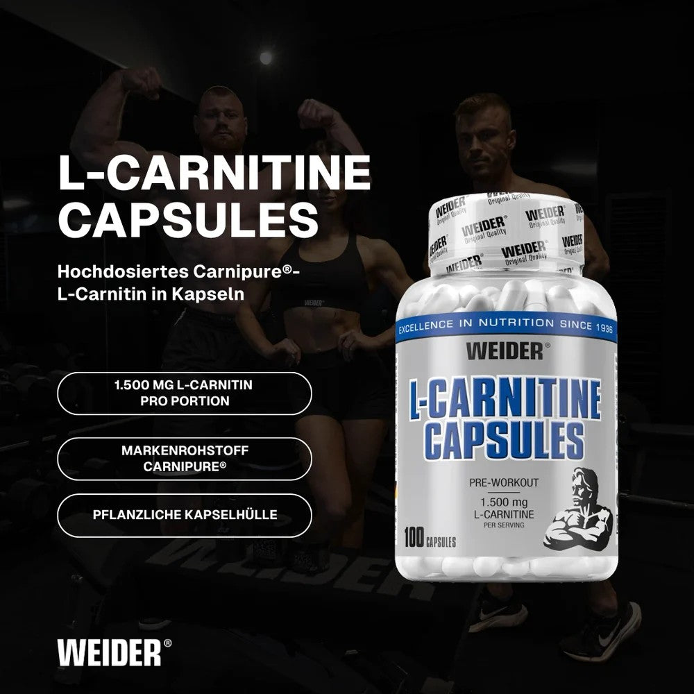 Weider L-Carnitine 100 Kapseln