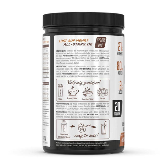 All Stars Protein Coffee 600g Dose