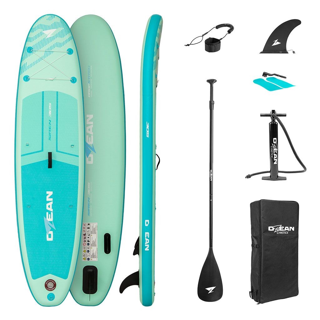 Gymstick SUP - Stand Up Paddle OZEAN SIREN, 305cm, hellgrün
